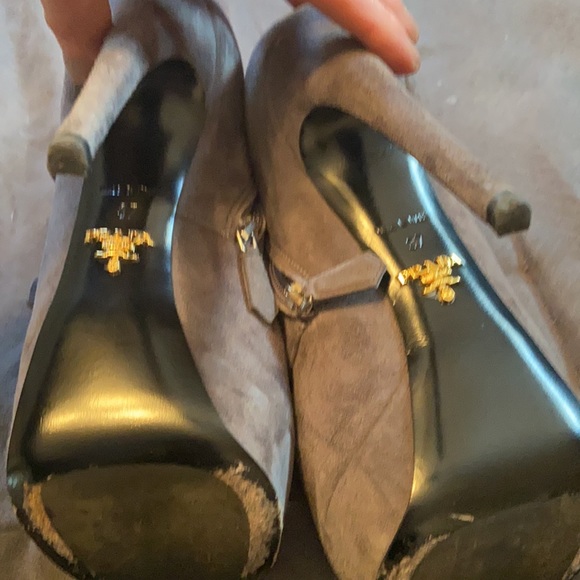 Prada Gray Booties - Picture 5 of 6